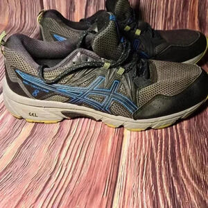 Asics Gel Venture 8 Running Shoes 1011A824 003 Black Directoire Blue Men 8.5